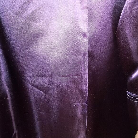 Vintage Pendleton Womens Size 8 Navy Tan Full Zip Jacket Coat 100% Wool USA - Picture 12 of 12